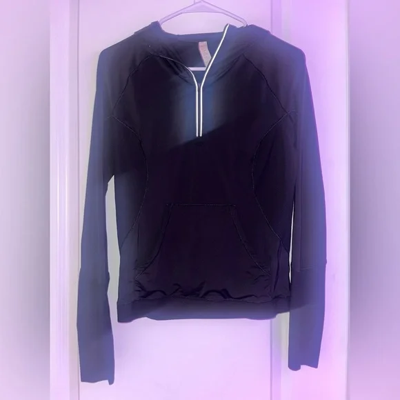 Lululemon Sleek Performance 1/2 Zip Hoodie - Picture 1 of 3